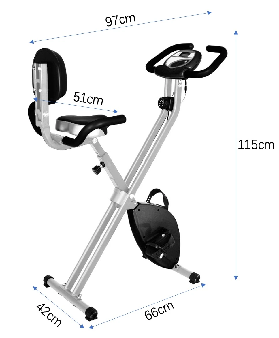 Folding Magnetic Sports Fitness Mini Household Exercise Bike