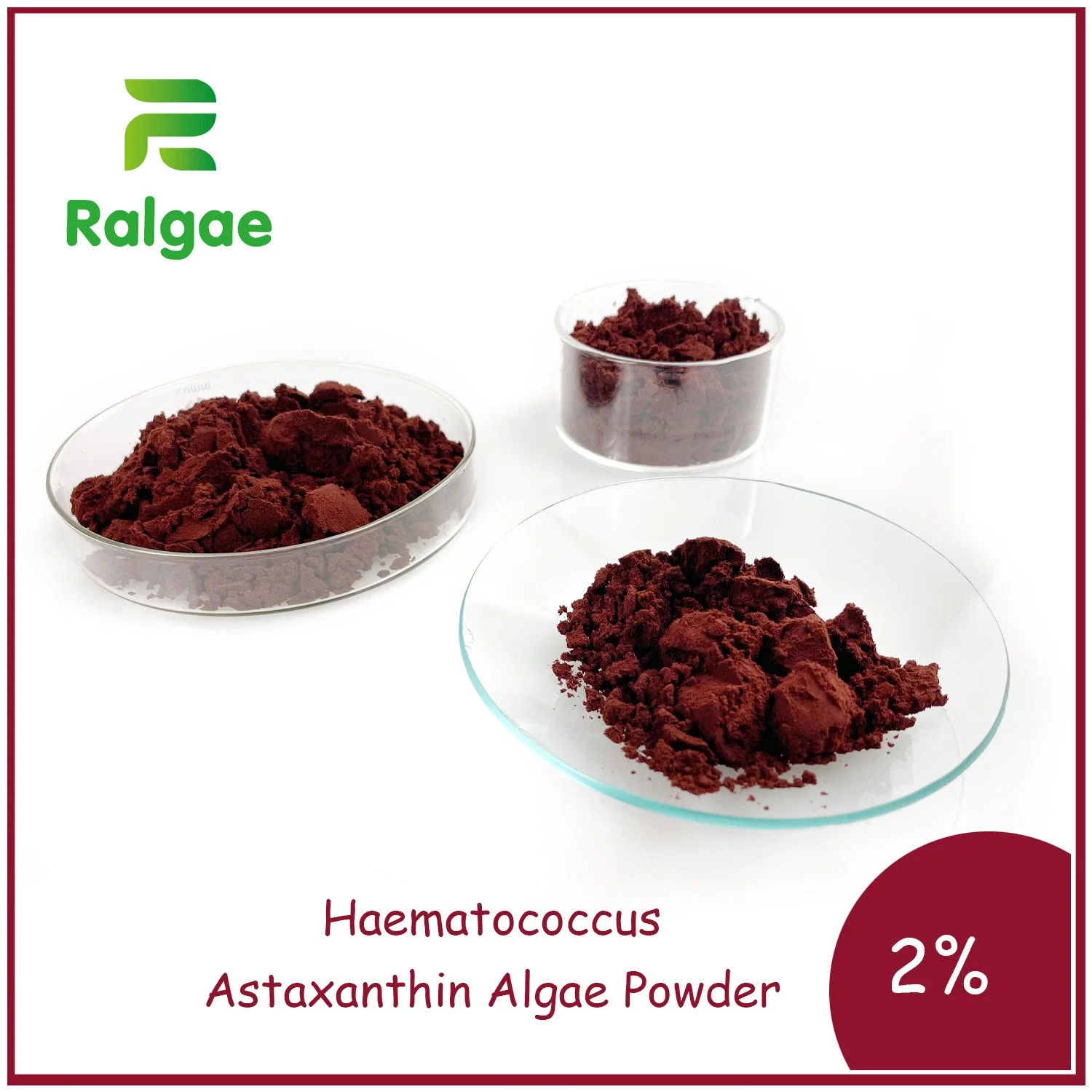 Feed Grade Haematooccus Algae Powder for Animal Feed Astaxanthin Additive