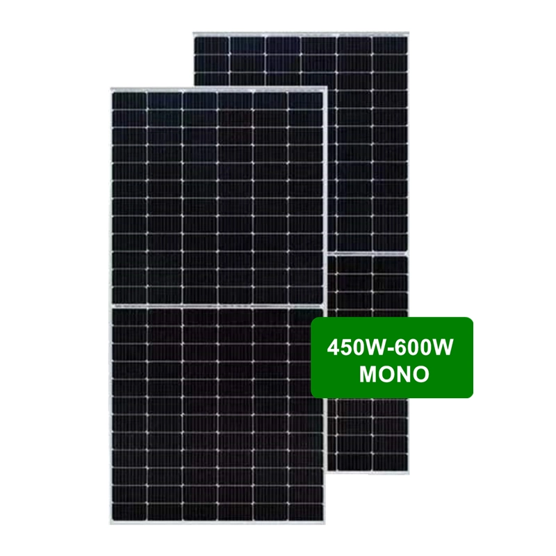 Efficacité de nettoyage de panneaux solaires au silicium monocristallin 550 watts