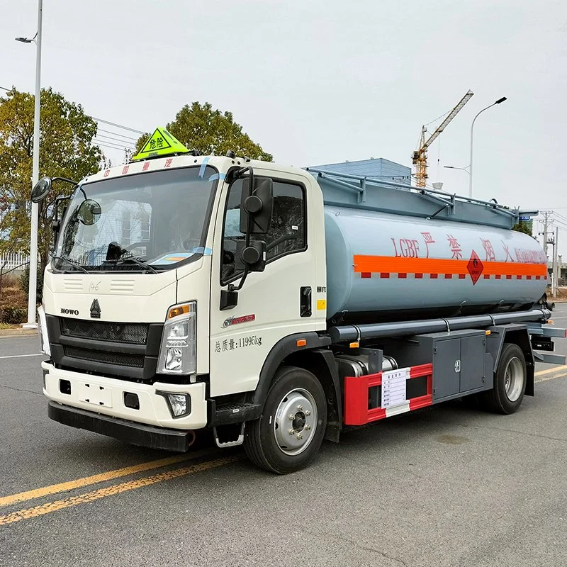 2 Axle 9600 Liters Fuel Oil Gas Tank Special Vehicle