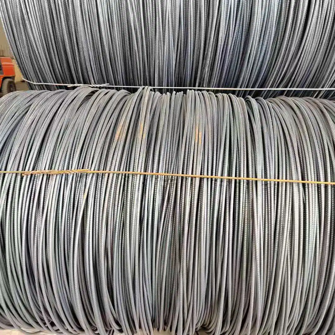 Hot Rolled Reinforced Steel Rebars Deformed Steel Bar Gr 60 HRB400 HRB500 Hrb600 500n Construction 6mm 10mm 12mm Building Material Round Bar Rebar