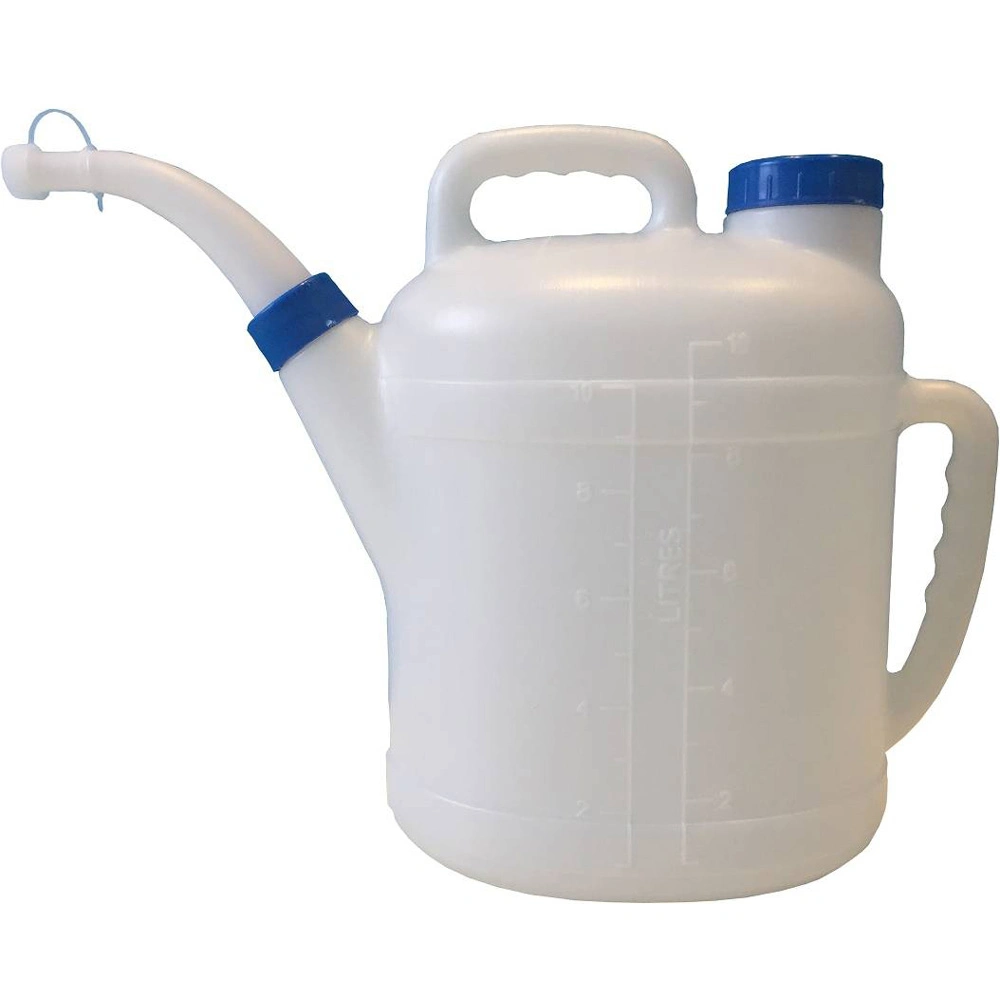 Auto Shut-off 2 Quart Battery Filler Plastic Water Jug - Car Truck Vehicle Machinery Repair Maintenance Tools