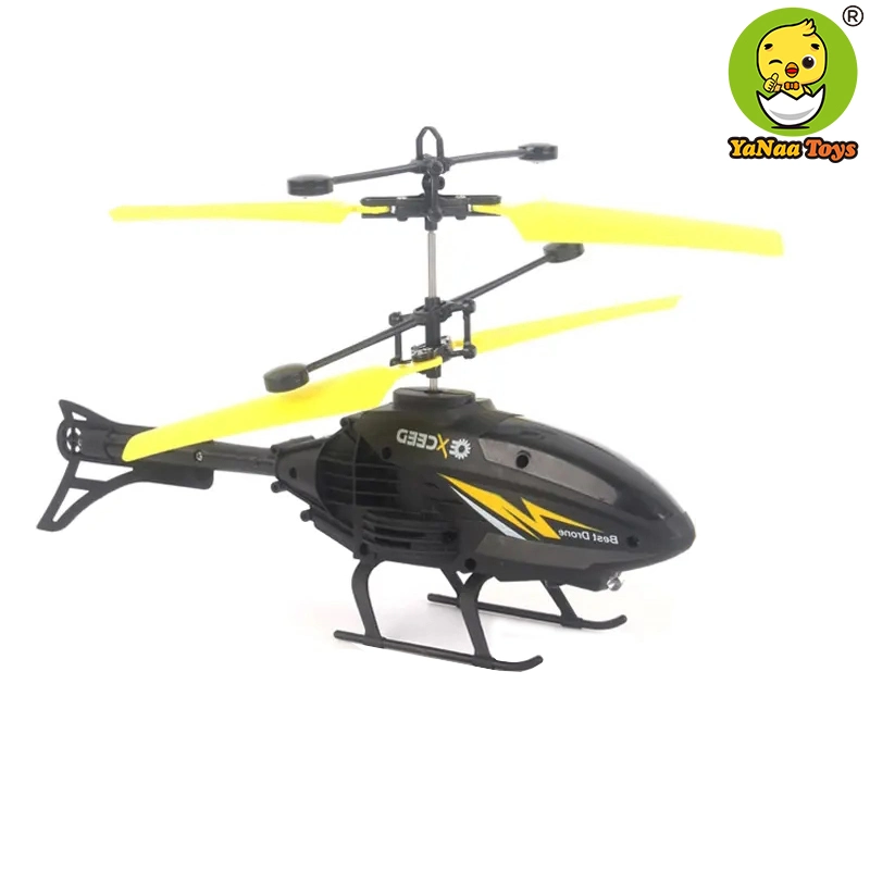 Small Induction Flying Helicopter Toy with Infrared Sensor for Kids