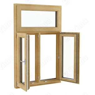 Soundproof Design Double Glazed Insulated Aluminium Casement Windows