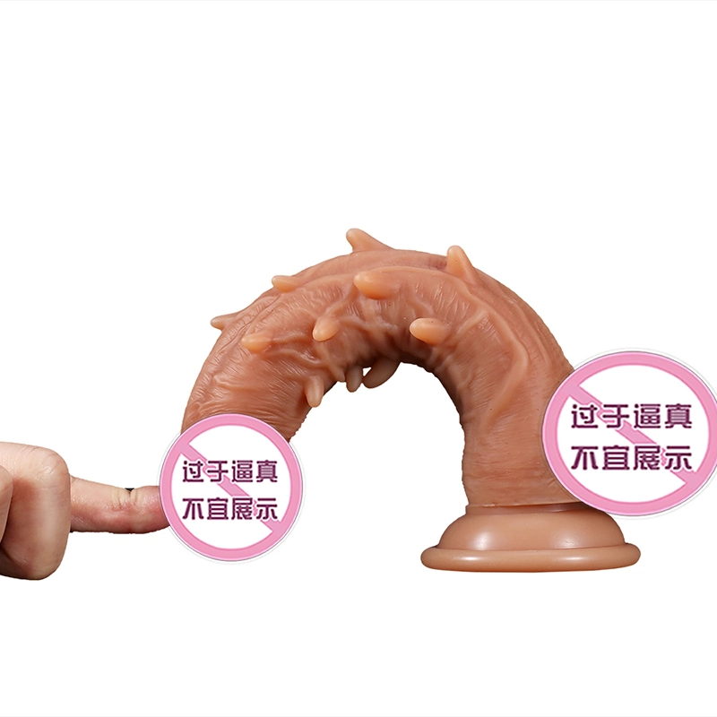 TPE Realistic Vibrating Dildo Enlargement Extender Condom Sex Toys for Man Penis Sleeve