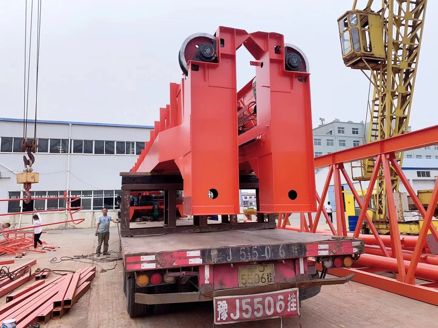 32 Ton 30m Span Remote Control Overhead Crane