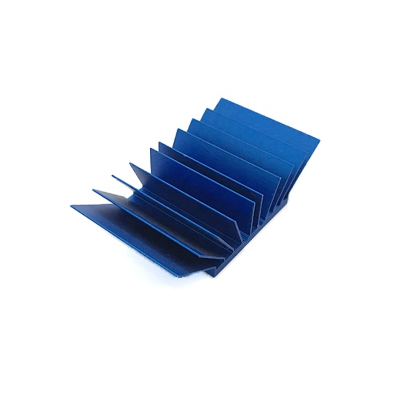 OEM Customized Anodizing Aluminum Extruded Heatsink Cold Forging Heat Sinks Die Casting Heatsinks Copper Radiator Factory