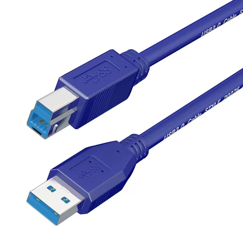 a Male to B Male USB3.0 Cable for Printer and Scanner