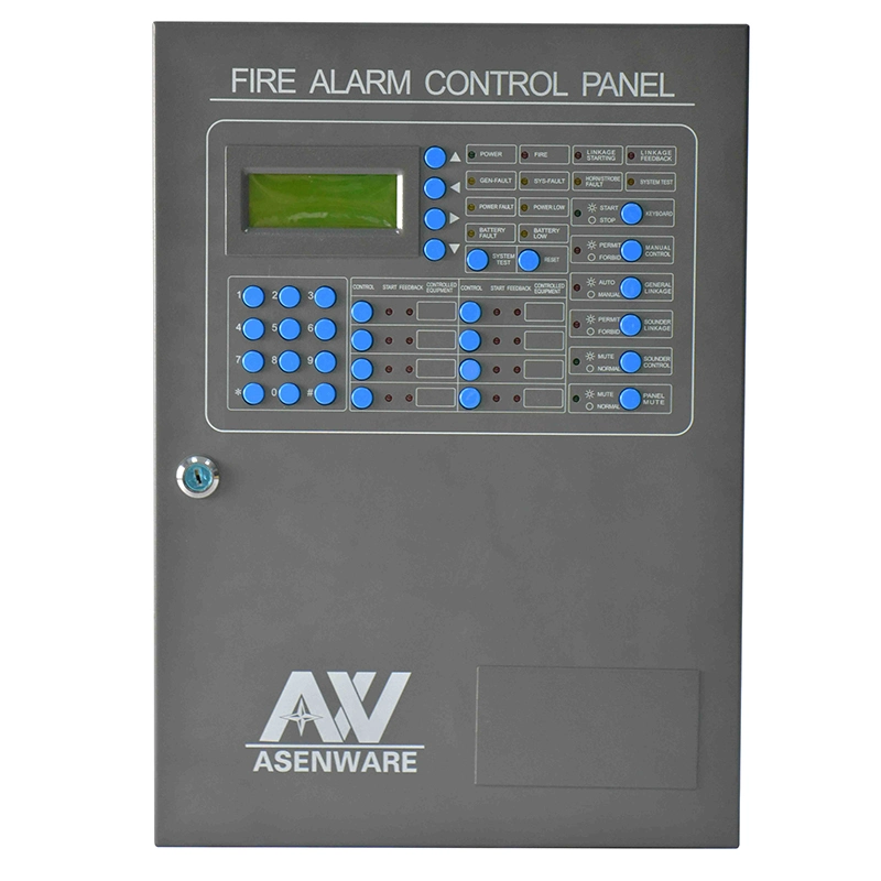 Addressable Fire Alarm Control Panel Smoke Detector Heat Detector