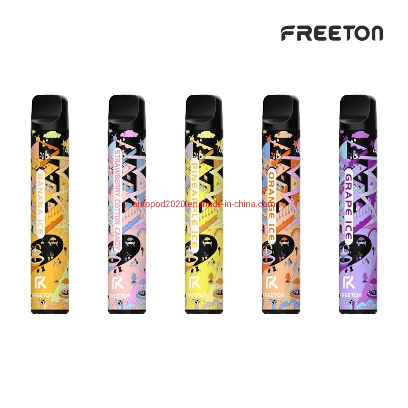 Original Disposable/Chargeable Vape Pen 600 Puffs Large Capacity Lithium Batery Over 24 Hours FREETON Electronic Cigarette