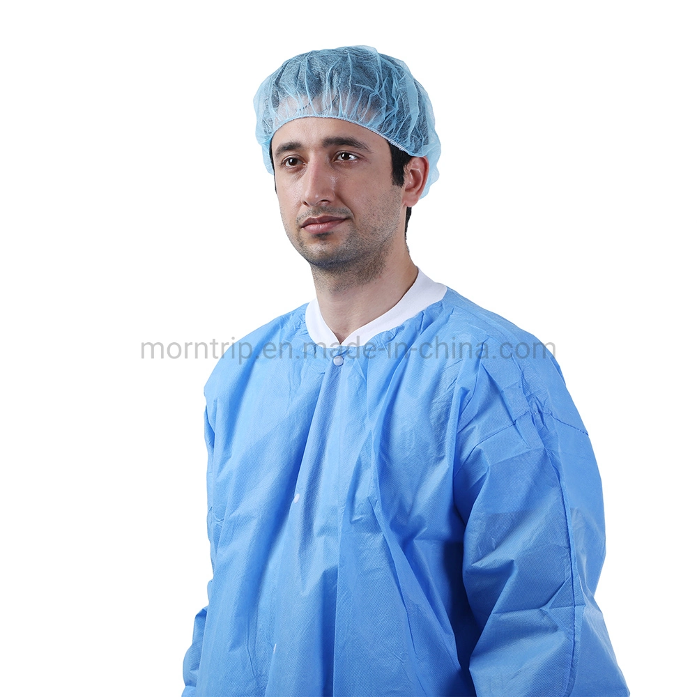 Light Weight Breathable Protective Disposable Medical Lab Coats