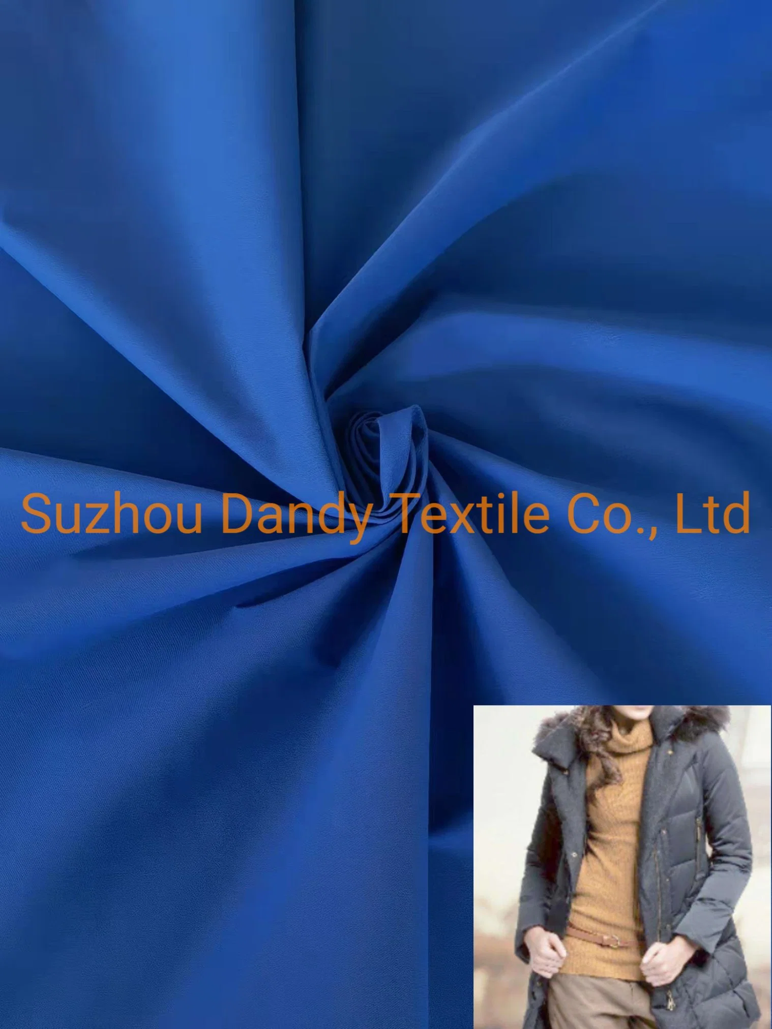 Manufacture Woven Tear-Resistant China Medium Weight Comfortable Jacket Outdoor Clothes T400 Textile