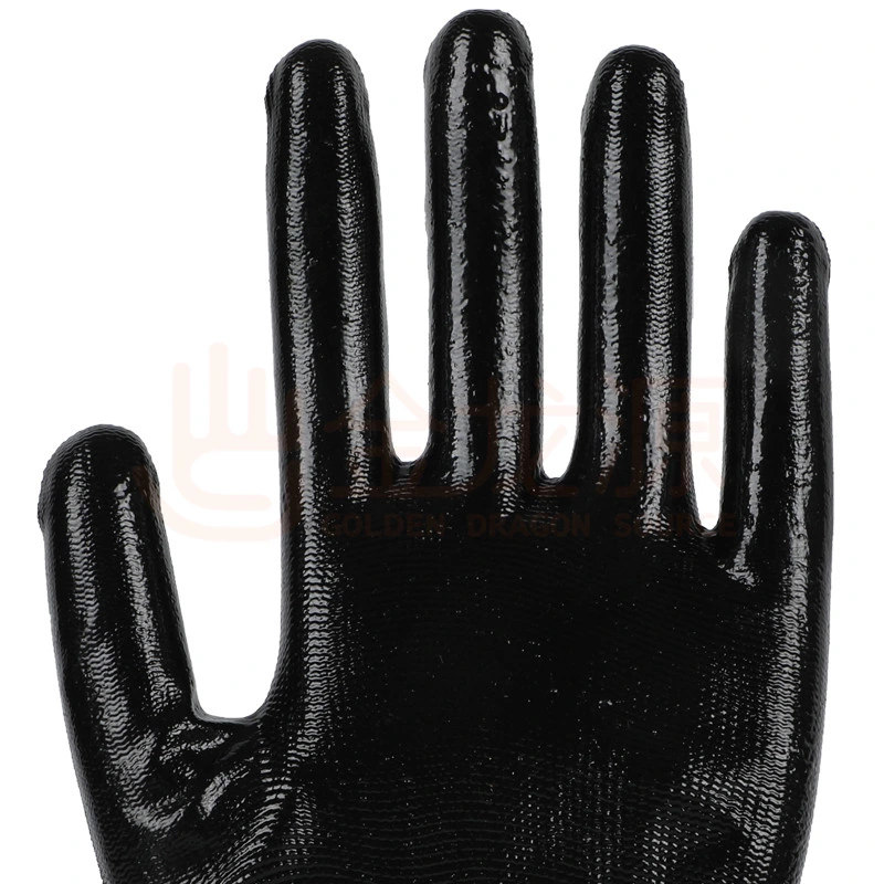 Le Nylon Nitrile Gants de protection industrielle La manipulation de gros de fournitures