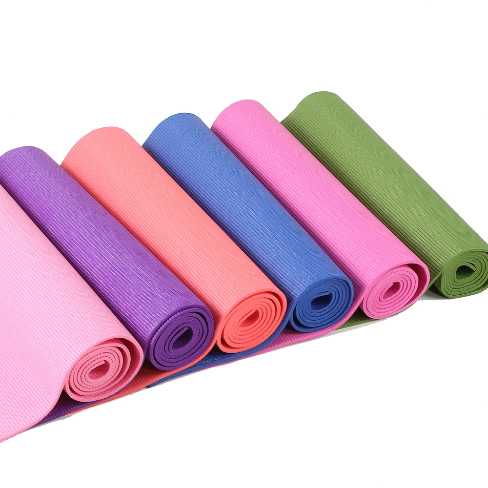 Fabrik Großhandel billige PVC Yoga Matte Custom für Bewegung und Andere Bodenmatten