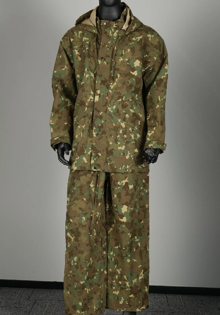 Gore Tex PTFE Membrane Raincoat Tactical Waterproof Outdoor Sports Rain Protection Uniform Suit