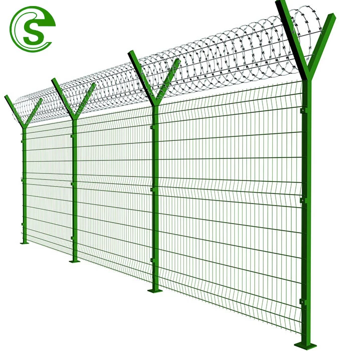 Home Outdoor Metal Steel Recinzione Vallas Zaun Garden Fence Panels Iron Wire Mesh