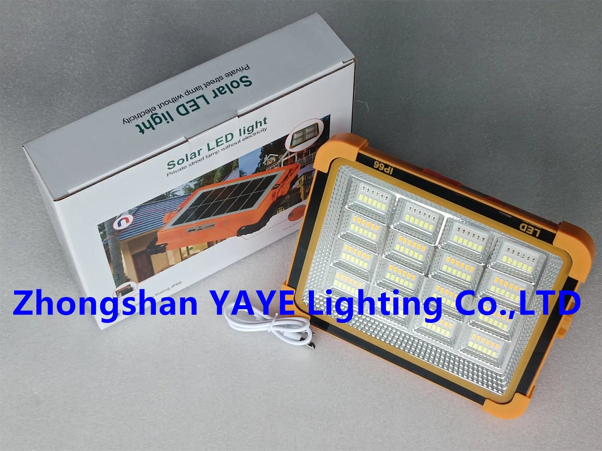 Yaye Hot Selling Factory Price CE Portable Mini 200W Lithium Battery Solar LED Camping Light with 3 Years Warranty/ 1000PCS Stock/Best Supplier