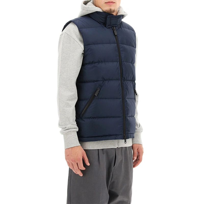 Puffy Vest with 9010 Goose Down Vest for Men Sport Winter Waistcoat