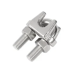 Galvanized Steel Wire Rope Clamp Stainless Steel Rope Clamp