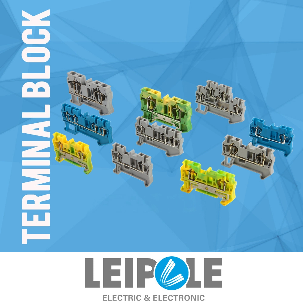 Leipole Big Current Terminal Block 50mm2 Replace Phoenix (JUKH 50)