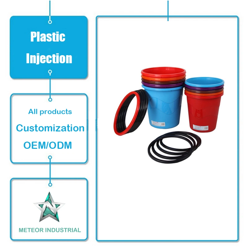 Customized Plastic Injection Moulding Products Daily Use Household Kitchen Plastic Garbage Can