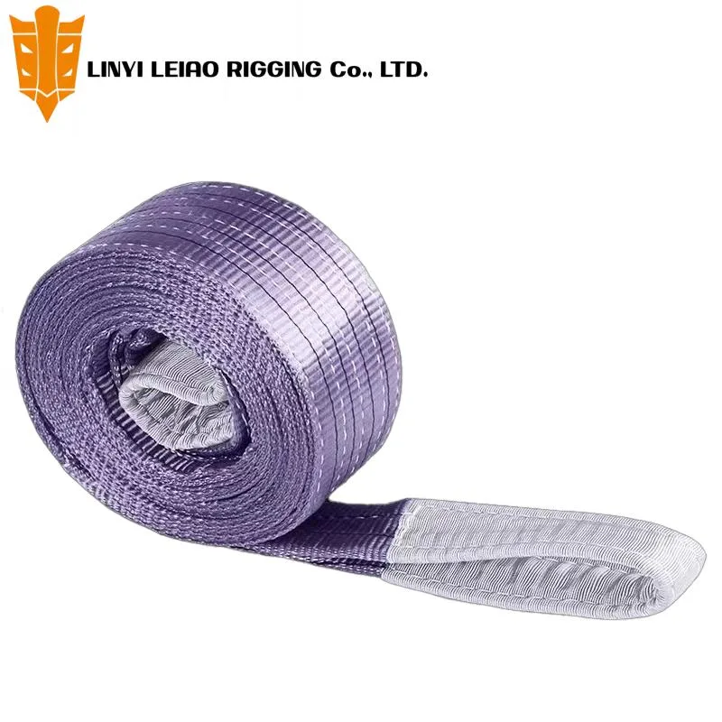 Factory Price High Durability Flat Lifting Webbing Sling Belt China Manufacture