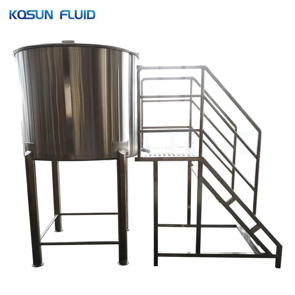 Stainless Steel Ss Vacuum Pressure Insulated Vertical and Horizontal Hot Water Ice Water Solvent Storage Tank Manufacturer