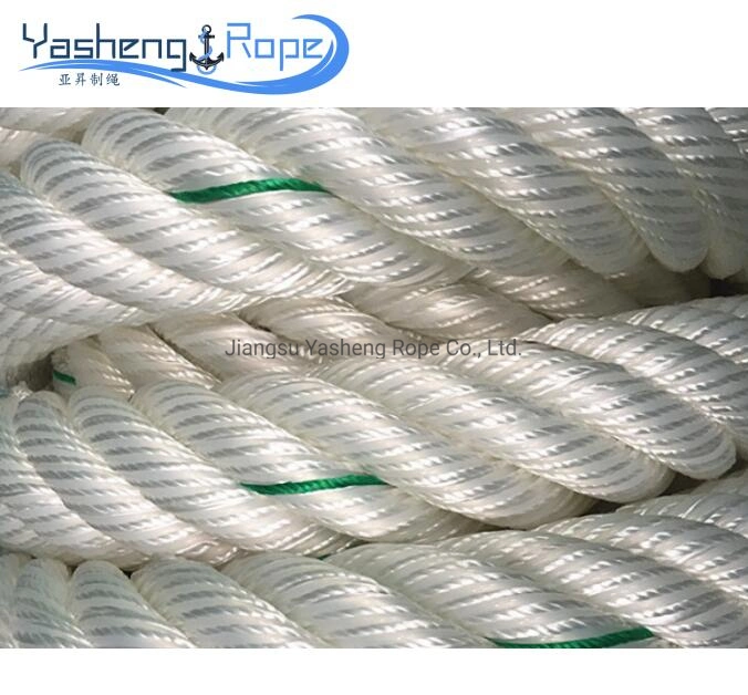 12 Strand Good PP PE Nylon Polyester UHMWPE Double Braided Synthetic Rope