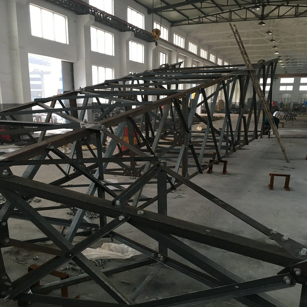 Self Supporting High quality/High cost performance  132kv Steel Power Transmission Line Tower