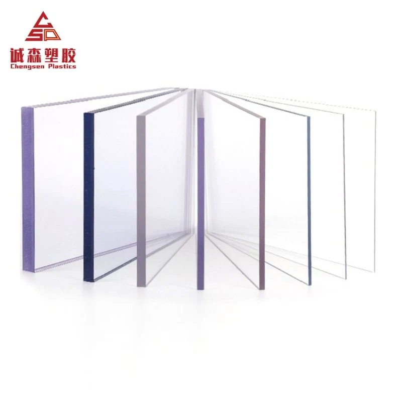 100% Bayer Raw Material Light Weight UV Protected High Transmission Low Price Polycarbonate Solid Sheet PC Sheet