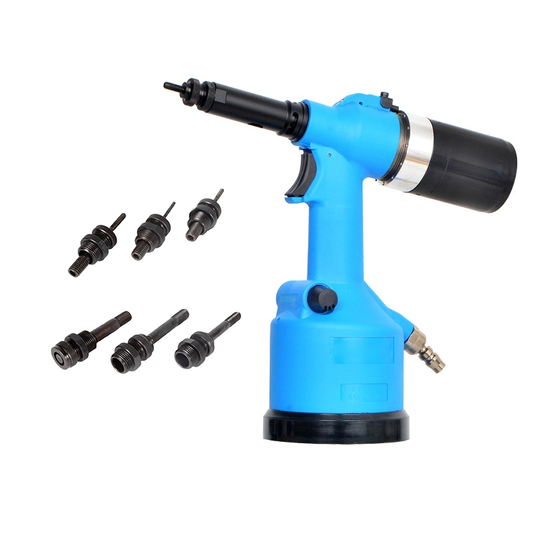 Quick Change Nosepiece Free Maintenance Internal Sealing Air Nut Riveter