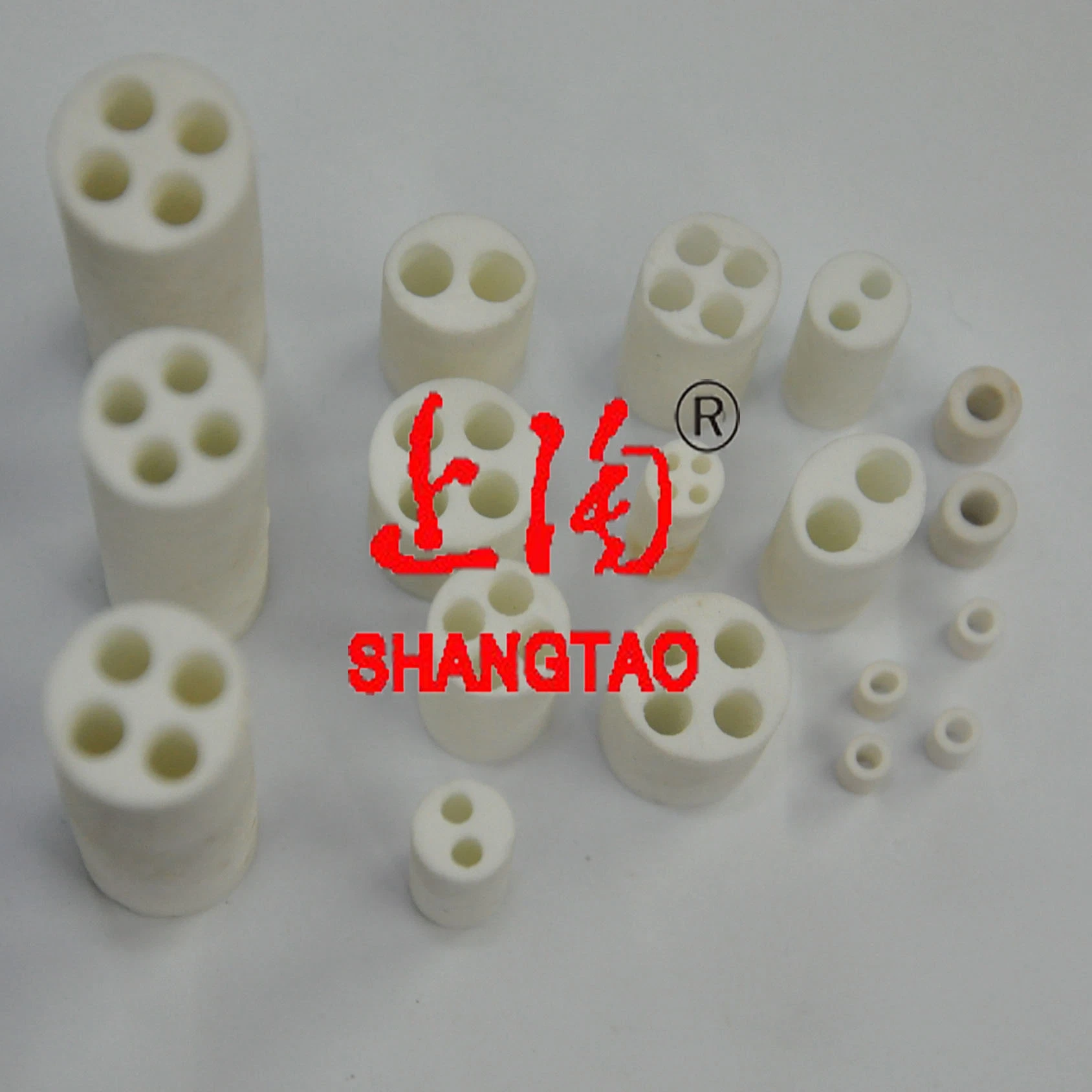 Ceramic 99% Alumina Flange Tube