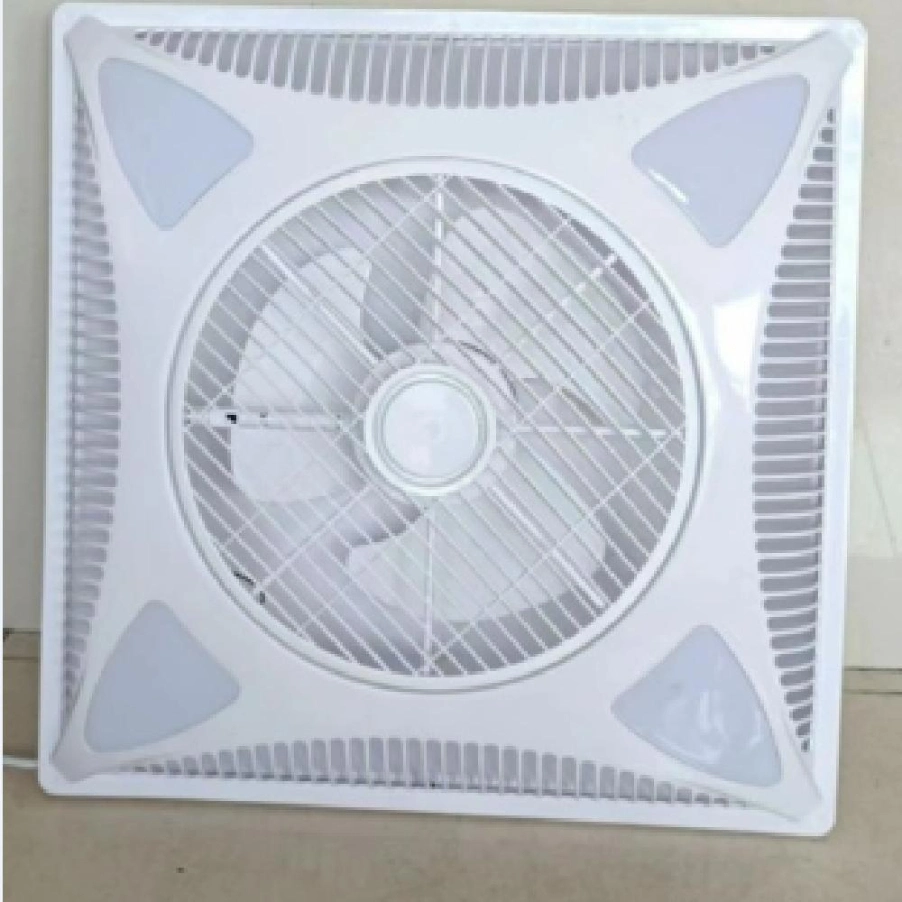 Couleur personnalisée et de la marque de type big plafond ventilateur d'échappement avec la lumière et de haut débit de l'air