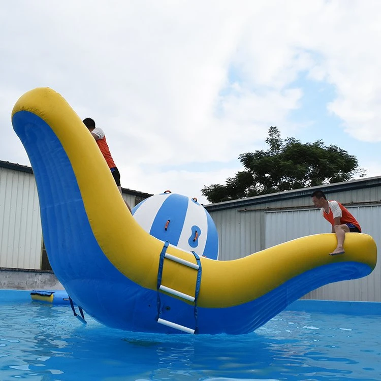 Triple Tetter Parc Aquatique Gonflable Équipement à Vendre