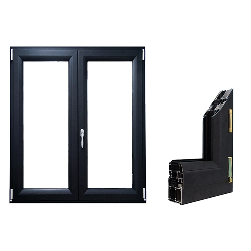 6063 Customized Aluminium Alloy Profile for Sliding Windows and Doors Powder Coating/ Anodized/ Electrophoresis