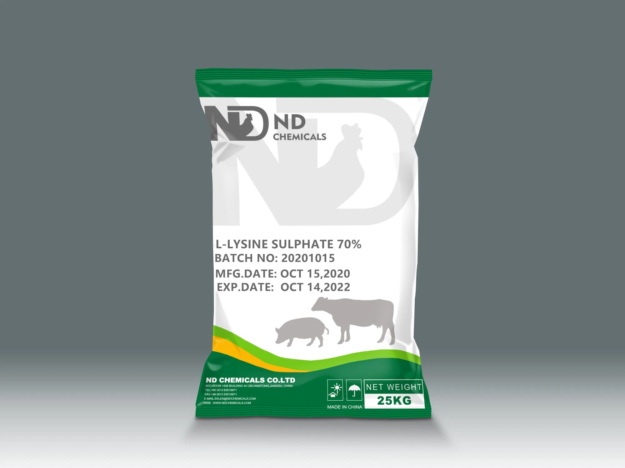 L-Lysine Sulphate 70% for Animal with Lowest Price