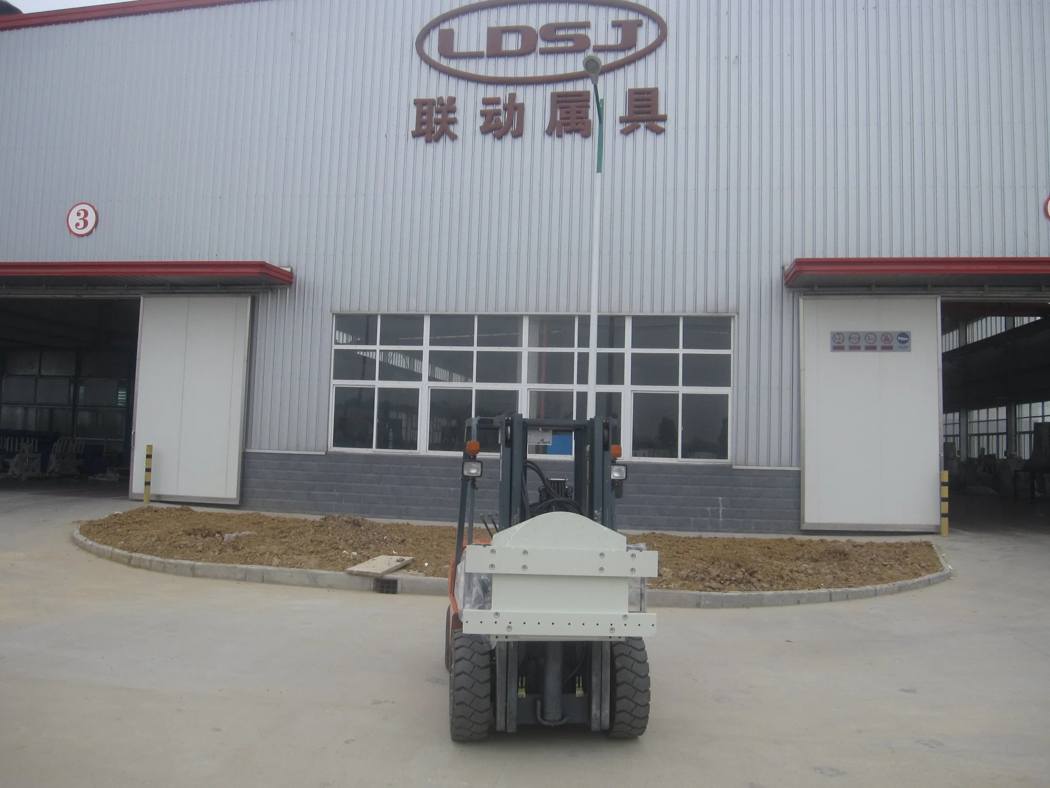 Heli Forklift Part Attachment 6t Rotator Equipped with Observation Hole for Good Vision in Liugong Truck