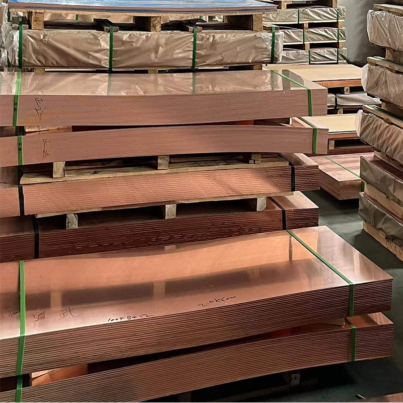 High-End Copper Products Copper Cathode 99.99% Factory Supply 99.97% 99.99% Industry Electrolytic Red Copper Sheet Plate