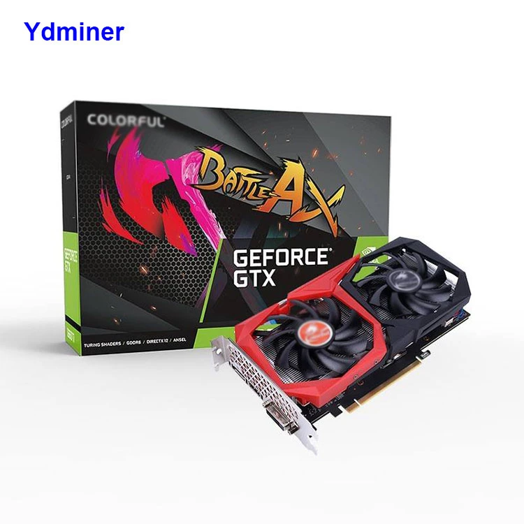 Gtx 1660 GPU графической платы 8g 256 бит Gtx 1660ti 1660s GPU карты полезных ископаемых