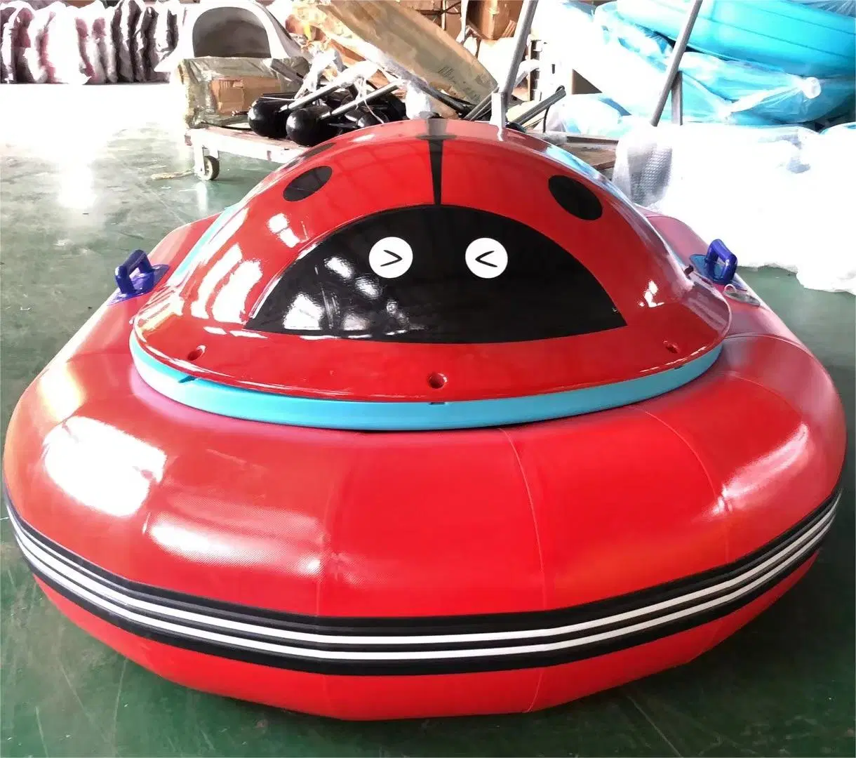 Best Selling PVC Kids Inflatable Bumper Boat with Electric Motor Lake