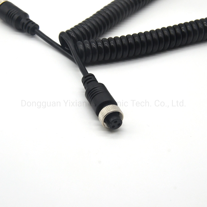 Stretch Spring Wire Truck Reversing Image Display Camera Extension Cable