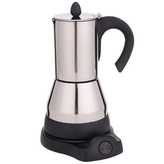 Machine à espresso en acier inoxydable électrique cafetière expresso 220V/110V 480W