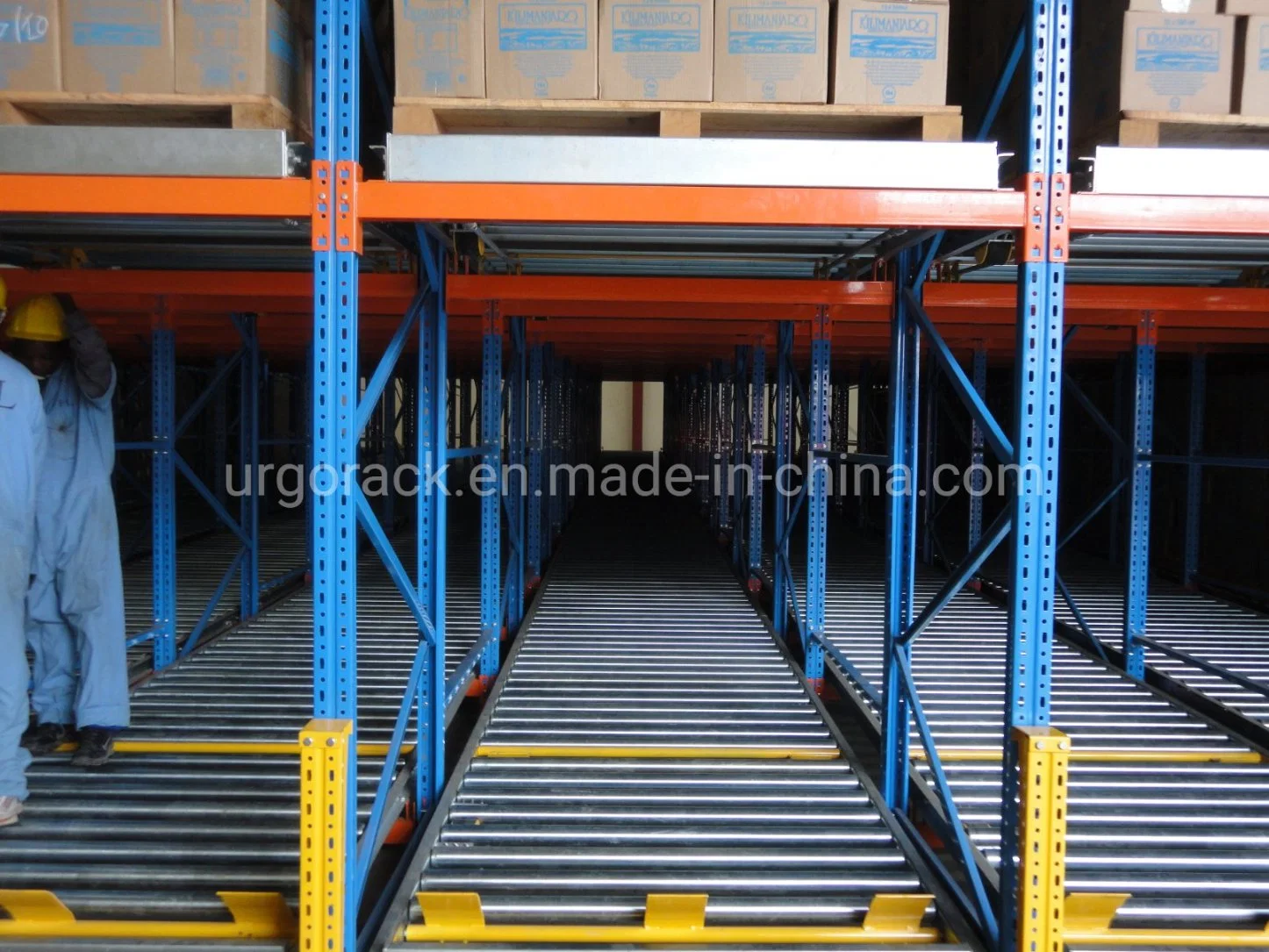 Adjustable Heavy Gravity Roller Pallet Racking