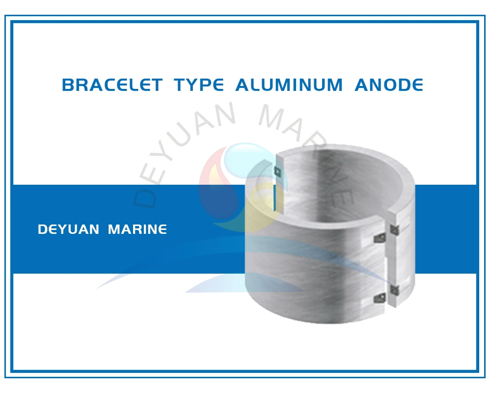 Used for Pipeline Aluminium Bracelet Anodes