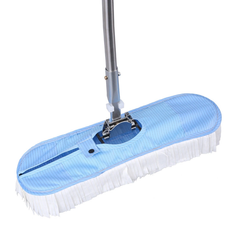 100% Microfiber Cloth 110*17cm Cleanroom Autoclavable ESD Antistatic Dust Flat Mop