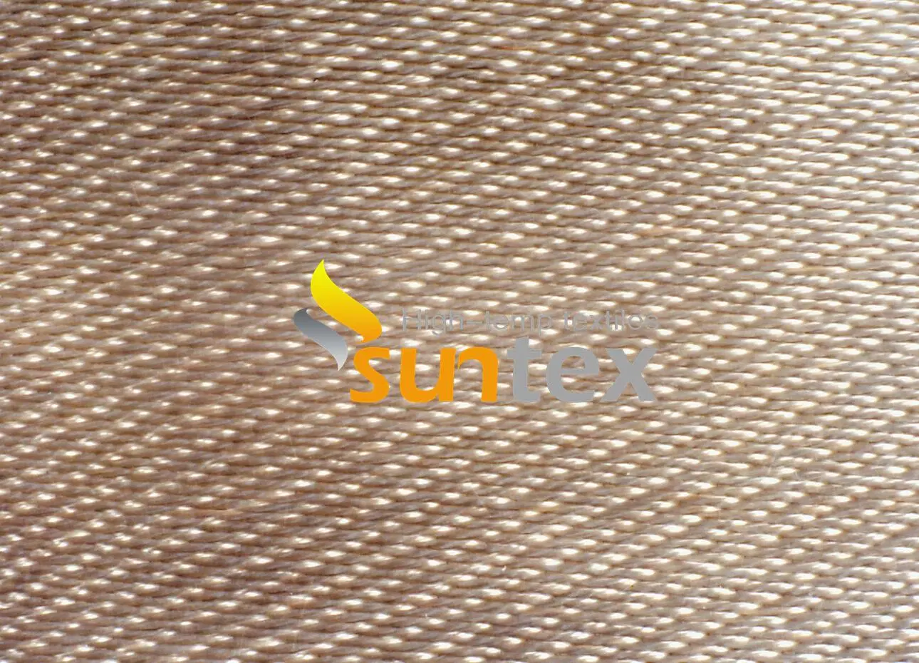 1000 Degrees Celsius Temperature High Silica Texturized Fabric Golden Silica Fabric