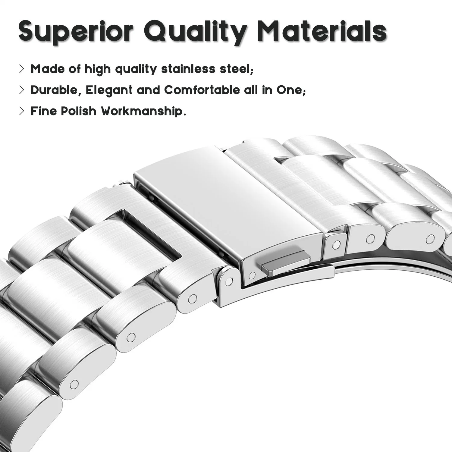 Stainless Steel Wristband Strap Watch Band for Samsung Galaxy Watch 4 44/40mm Watch4 Classic 46/42mm