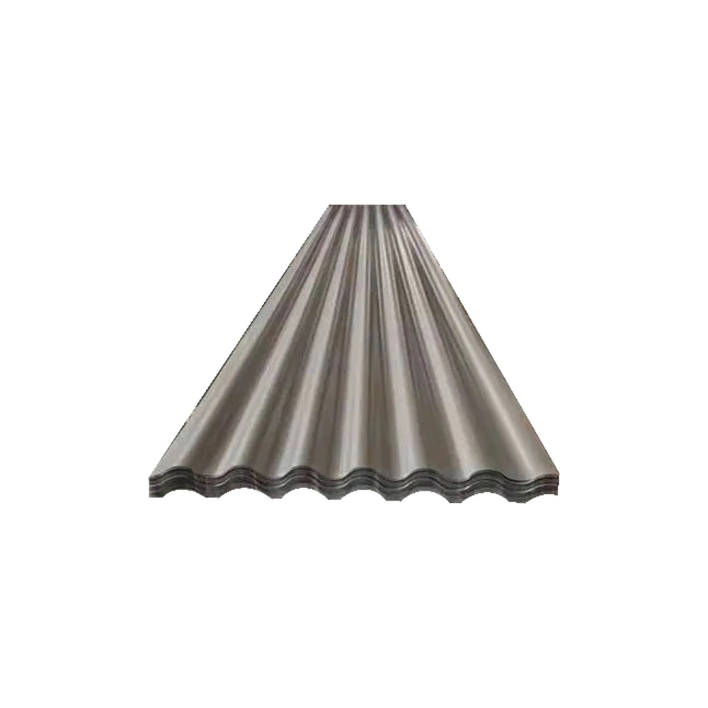 Las hojas de acero galvanizado corrugado Hoja de techos revestidos de color de la placa de acero corrugado superficie galvanizada la hoja de metal color del techo de la fábrica de acero corrugado PPGI