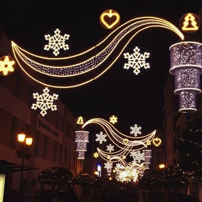 Longshine Street Decoration Motif Light Decorative Outdoor Lighting Christmas Decorations