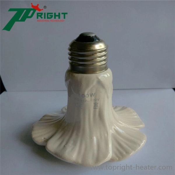 Wholesale/Supplier E27 220V Reptile Heat Lamp Infrared Bulb Ceramic Heat Lamp